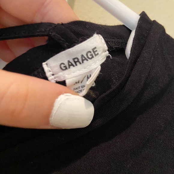 black open back shirt - Picture 2 of 4